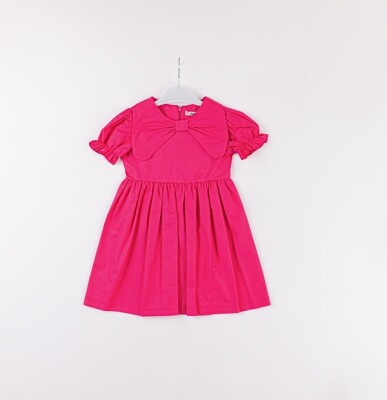 Wholesale Girls Dress 3-6Y Büşra Bebe 1016-24138 Пурпурный 