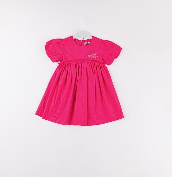 Wholesale Girls Dress 3-6Y Büşra Bebe 1016-24139 - 4