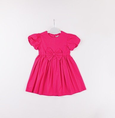 Wholesale Girls Dress 3-6Y Büşra Bebe 1016-24140 Пурпурный 