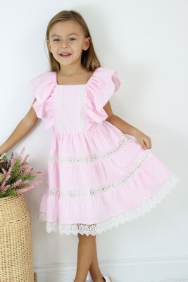 Wholesale Girls Dress 3-7Y Serkon Baby&Kids 1084-M0674 - Serkon Baby&Kids (1)