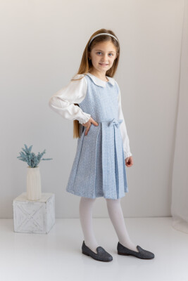 Wholesale Girls Dress 3-8Y Zeyland 1070-241Z4TVT31 Синий