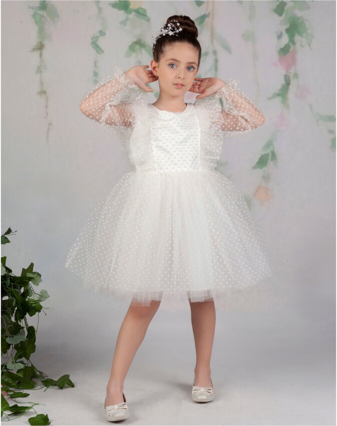 Wholesale Girls Dress 6-9Y Wizzy 2038-3329 - 4