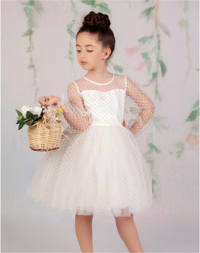 Wholesale Girls Dress 6-9Y Wizzy 2038-3335 - 3