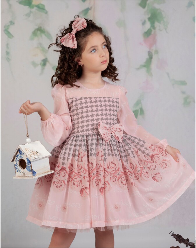 Wholesale Girls Dress 6-9Y Wizzy 2038-3345 - 2