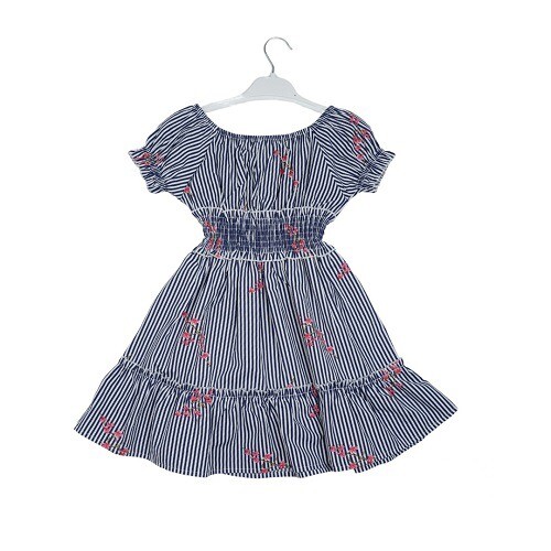 Wholesale Girls Dress 7-10Y Büşra Bebe 1016-23112 - 1