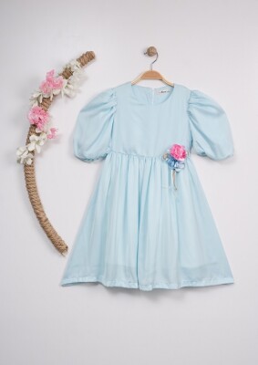 Wholesale Girls Dress 7-10Y Büşra Bebe 1016-23183 - Büşra Bebe (1)