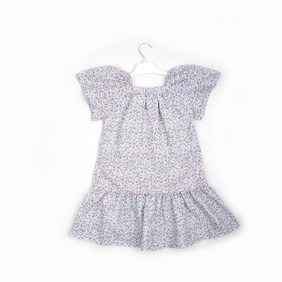 Wholesale Girls Dress 7-10Y Büşra Bebe 1016-23197 - Büşra Bebe