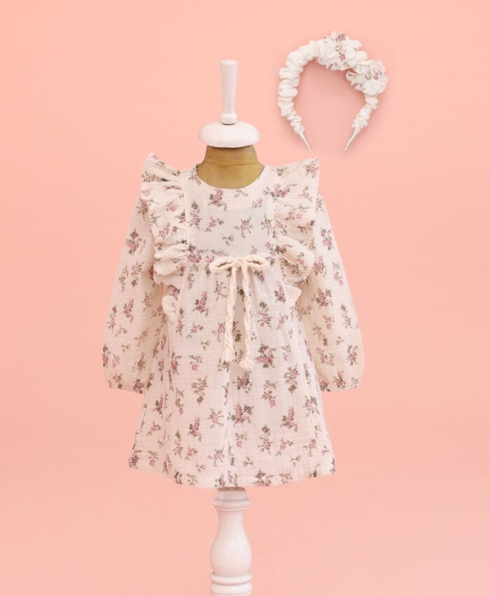 Wholesale girls Dress Crown 2-5Y Lilax 1049-6525 - 2