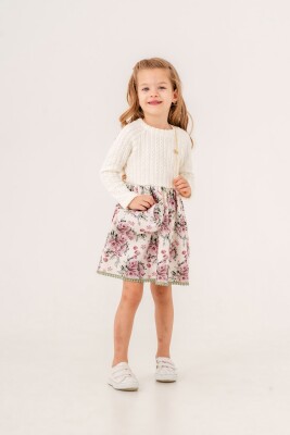 Wholesale Girls Dress with Bag 2-5Y Eray Kids 1044-6343 - 2