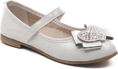 Wholesale Girls Flat Shoe 26-30EU Minican 1060-HY-P-4889 Ярко-белый