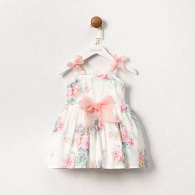 Wholesale Girls Flowery Dress 2-5Y Cumino 1014-CMN3534 - Cumino