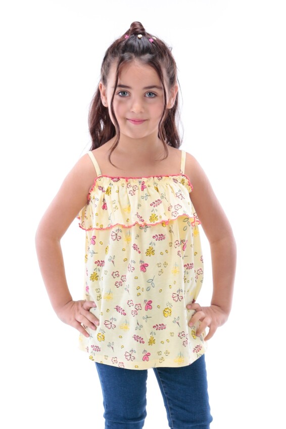 Wholesale Girls Halter Blouse 2-5Y Divonette 1023-1745-2 - 1