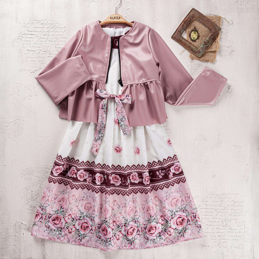 Wholesale Girls Jacket Dress 9-12Y Elayza 2023-2359 - 2