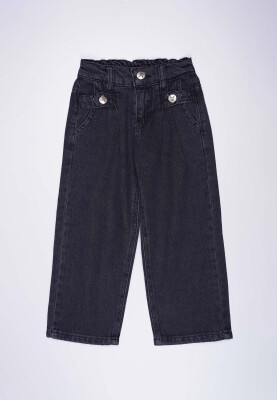 Wholesale Girls Jeans 2-6Y Cemix 2033-2035-1 Чёрный 