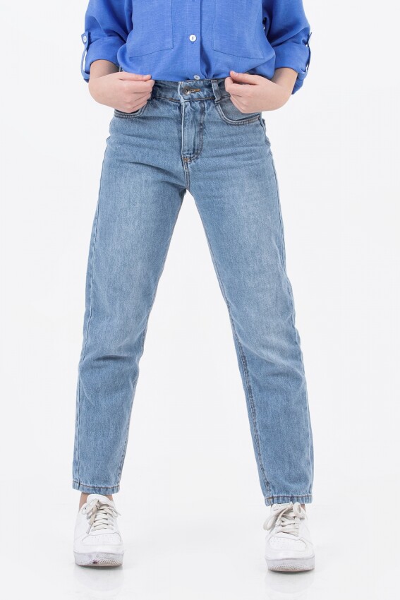 Wholesale Girls Jeans 9-14Y DMB Boys&Girls 1081-0189 - 3