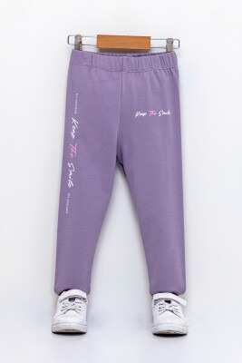 Wholesale Girls Leggings 6-9Y Tuffy 1099-619 Лиловый 