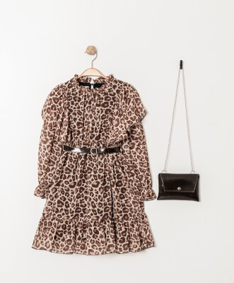 Wholesale Girls Leopard Print Dress and Bag Gocoland 2008-5825 - 1