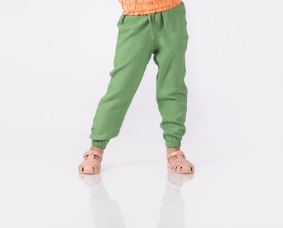 Wholesale Girls Pants 2-5 Y Pafim 2041-Y23-3173 Зелёный 