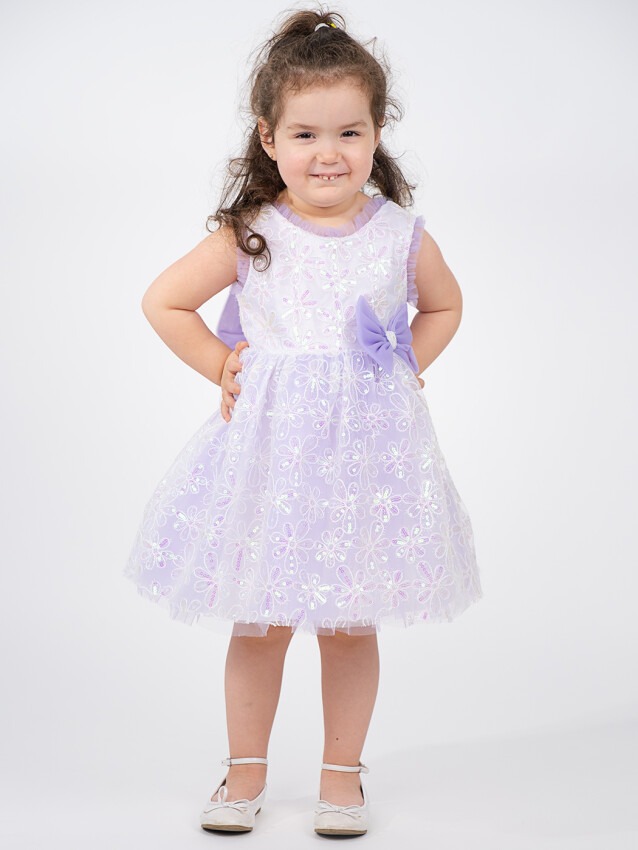 Wholesale Girls Party Dress 1-5Y Serkon Baby&Kids 1084-M0401 - 2