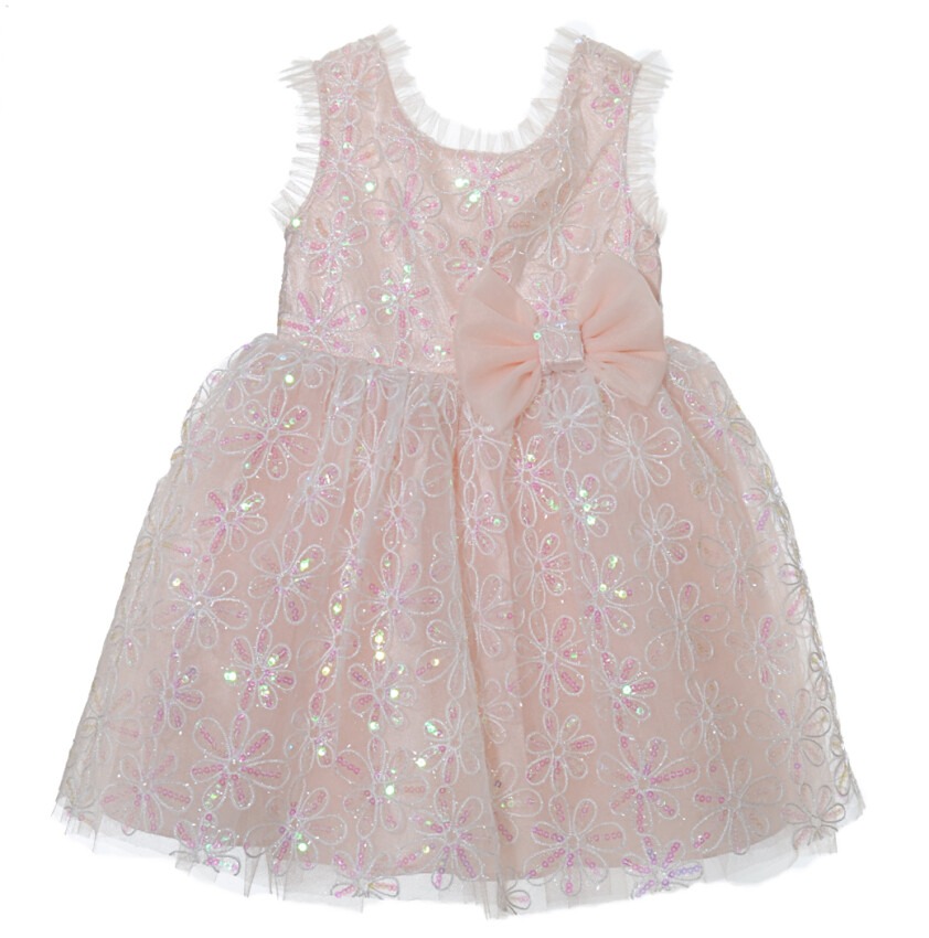 Wholesale Girls Party Dress 1-5Y Serkon Baby&Kids 1084-M0401 - 3