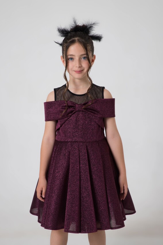 Wholesale Girls Partywear Dress 2-5Y Wizzy 2038-3528 - 4