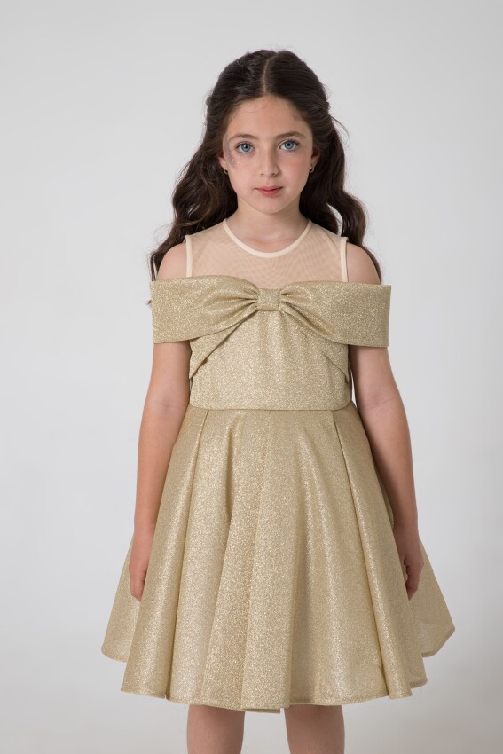 Wholesale Girls Partywear Dress 2-5Y Wizzy 2038-3528 - 5