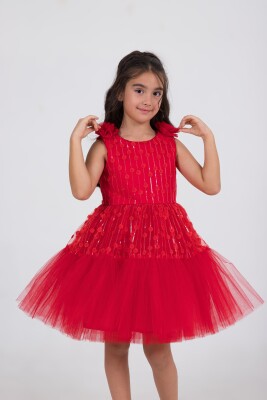 Wholesale Girls Partywear Dress 6-9Y Wizzy 2038-3533 - 3