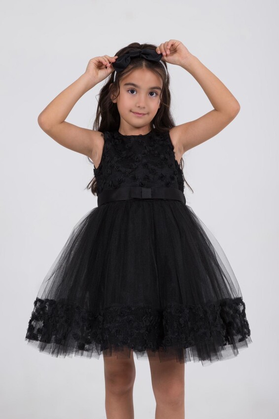 Wholesale Girls Partywear Dress 6-9Y Wizzy 2038-3537 - 1