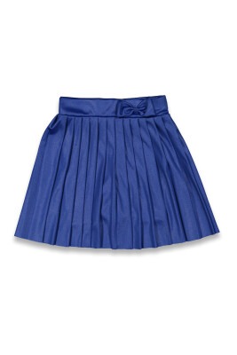 Wholesale Girls Pleated Skirt 4-8Y Panino 1077-23016 Светло-серовато- синий