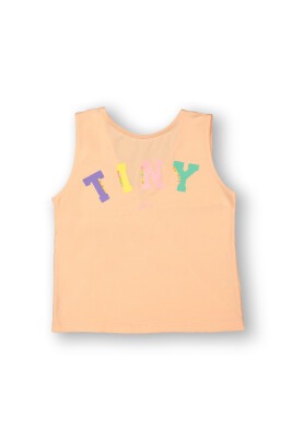 Wholesale Girls Printed T-shirt 10-13Y Tuffy 1099-9171 Орандево-розовый 