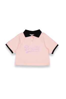 Wholesale Girls Printed T-shirt 6-9Y Tuffy 1099-9101 Светло- розовый 