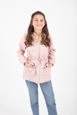 Wholesale Girls Raincoat 4-8Y Pafim 2041-K24-8009 Пудра