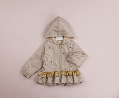 Wholesale Girls Raincoat with Hooded 1-4Y BabyRose 1002-8421 - Babyrose