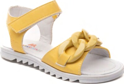 Wholesale Girls Sandals 21-25EU Minican 1060-Z-B-083 Жёлтый 