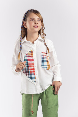 Wholesale Girls Shirt 8-11Y Pafim 2041-Y23-3125 - 2