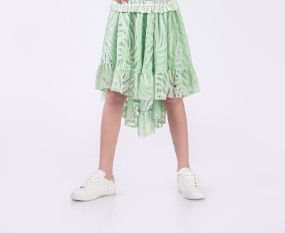Wholesale Girls Skirt 12-15Y Pafim 2041-Y23-3324 Зелёный 