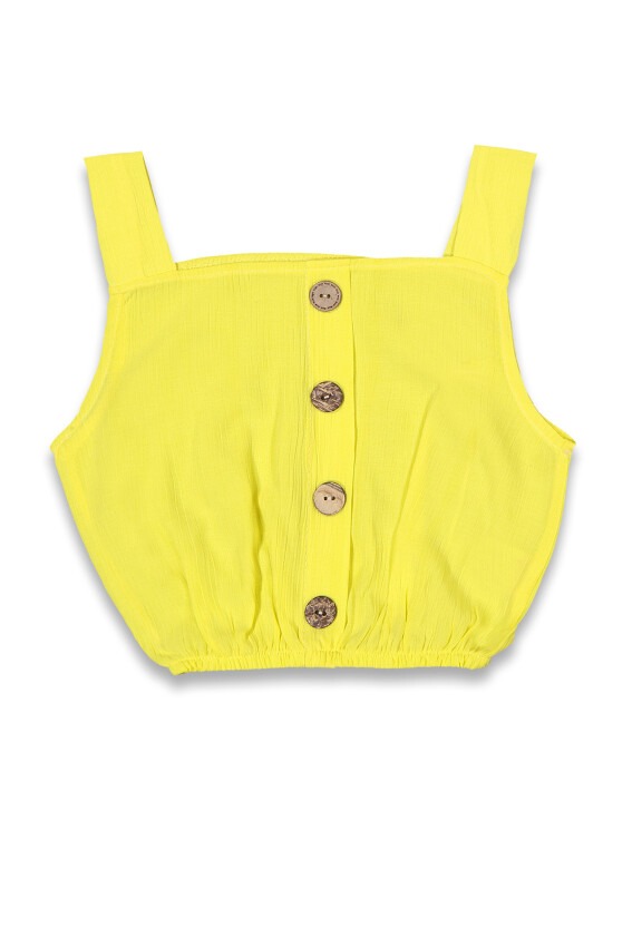 Wholesale Girls Sleeveless Blouse 6-14Y Panino 1077-22024 - 5