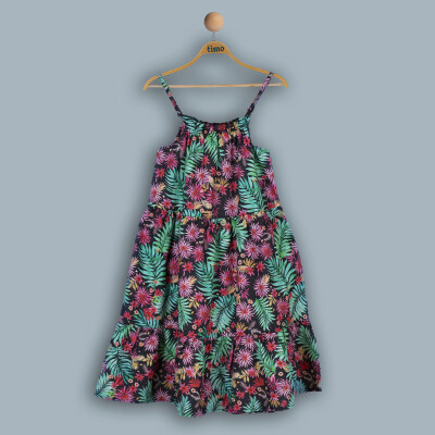 Wholesale Girls Strappy Dress 10-13Y Timo 1018-TK4DÜ202242074 - Timo
