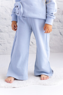 Wholesale Girl's Sweatpants with Slit Detail 1-12Y Zeyland 1070-252Z4KEC06 - Zeyland