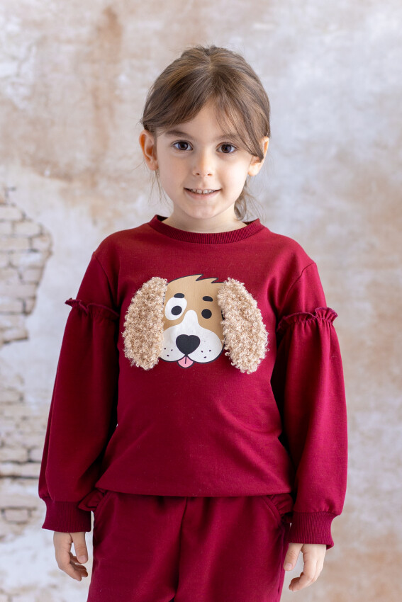 Wholesale Girls Sweatshirt 5-8Y Mininio 2062-252M4KPK61 - 1