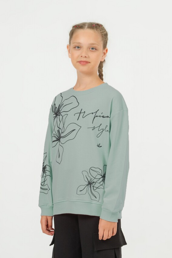 Wholesale Girls Sweatshirt 9-14Y DMB Boys&Girls 1081-9628 - 2