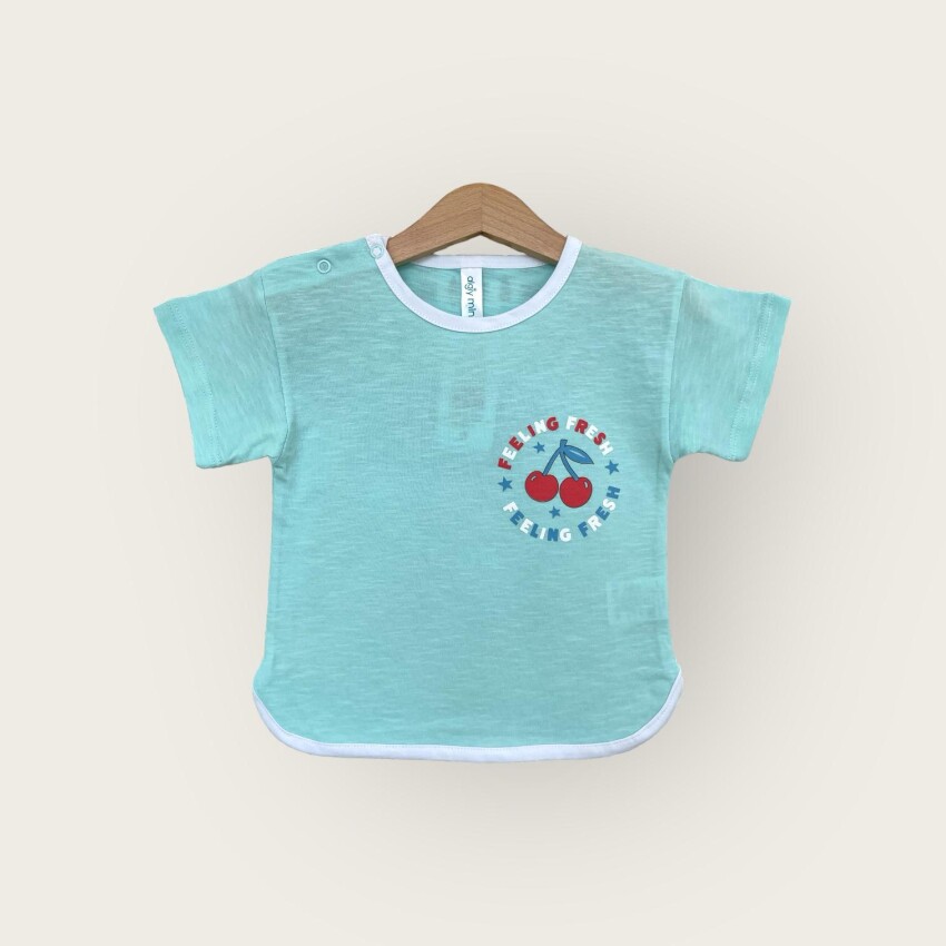 Wholesale Girls T-shirt 1-4Y Algiy Mini 2047-3511 - 5