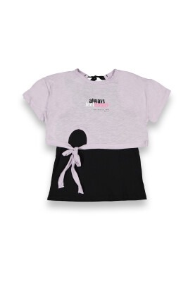 Wholesale Girls T-shirt 10-13Y Tuffy 1099-9156 Светло-лиловый 