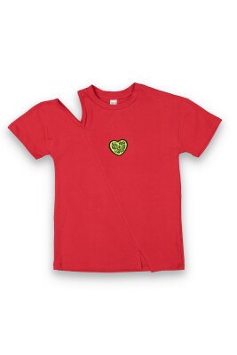 Wholesale Girls T-shirt 10-13Y Tuffy 1099-9157 Красный