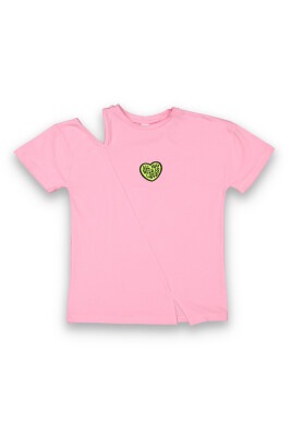 Wholesale Girls T-shirt 10-13Y Tuffy 1099-9157 Розовый 