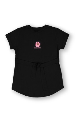 Wholesale Girls T-shirt 10-13Y Tuffy 1099-9163 Чёрный 