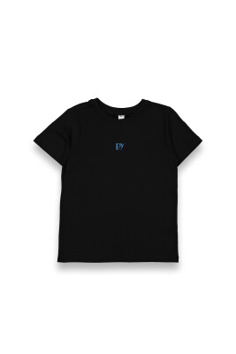 Wholesale Girls T-shirt 2-5Y Tuffy 1099-1820 Чёрный 