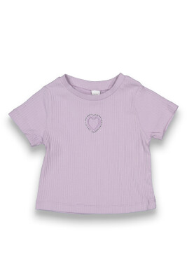 Wholesale Girls T-shirt 2-5Y Tuffy 1099-1957 Лиловый 