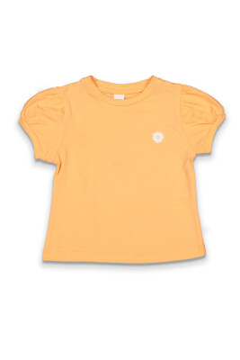 Wholesale Girls T-shirt 2-5Y Tuffy 1099-1960 Орандево-розовый 