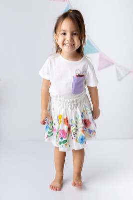 Wholesale Girls T-shirt 5-8Y Zeyland 1070-241M4BID52 - Zeyland